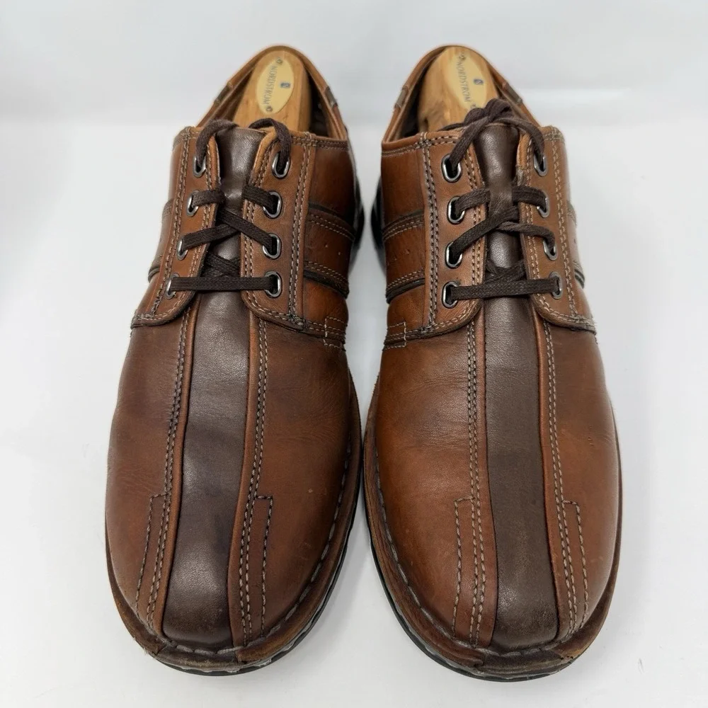Clarks Touareg Brown Oxford Men's‎ Shoes 70852 Size 10 M Comfort Leather